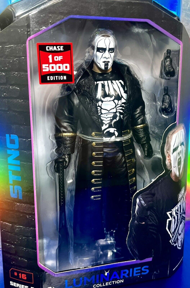 All Elite Wrestling - 6-Inch Sting Figure with Accessories - AEW Unmatched  Collection Series 2 - Luminaries