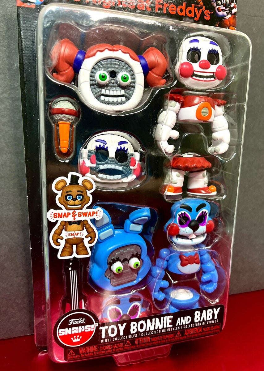 Five Nights at Freddy's Snap : Toy Bonnie & Baby 2pk