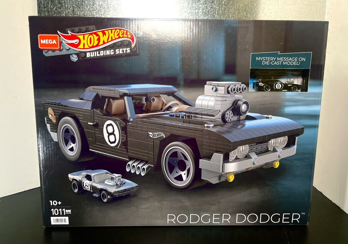 Hot Wheels Mega Construx Rodger Dodger Set