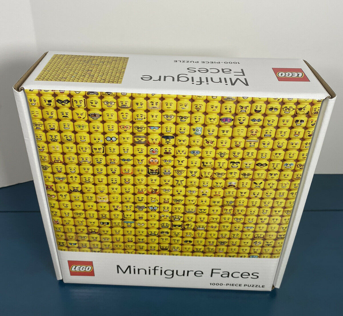 LEGO Minifigure Faces 1000-Piece Jigsaw Puzzle