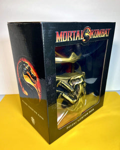 2021 Trick or Treat Studios Mortal Kombat SCORPION Deluxe Mask (Mortal Kombat X)