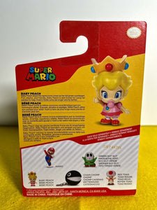 2024 JAKKS Pacific World of Nintendo 2.5" Action Figure: BABY PEACH