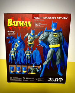 2024 Medicom Toy Mafex - Knight Crusade [Blue] Batman Action Figure (No. 166)