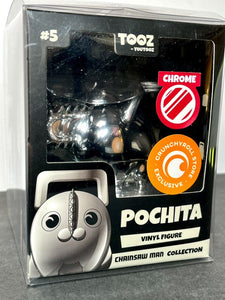 2024 YouTooz - Chainsaw Man Pochita Silver Chrome Version Exclusive!