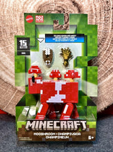 Load image into Gallery viewer, 2024 Minecraft 15th Anniversary Action Figure: MOOSHROOM (w/ Wheat &amp; Shears)