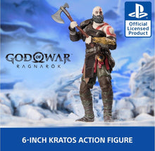 Load image into Gallery viewer, 2024 PlayStation God of War Ragnarök - KRATOS (Survival Gear) 6in/15.2cm Figure