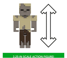 Load image into Gallery viewer, 2024 Minecraft 15th Anniversary Action Figure: HUSK • ZOMBIE (w/ Iron Sword)