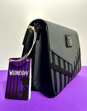 Load image into Gallery viewer, 2023 Loungefly - Wednesday Addams Nevermore Cosplay Crossbody Bag