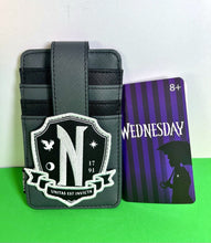 Load image into Gallery viewer, 2023 Loungefly - Wednesday Addams Nevermore Cosplay Cardholder