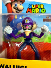 Load image into Gallery viewer, 2024 JAKKS Pacific World of Nintendo Mini 2.5&quot; Action Figure: WALUIGI