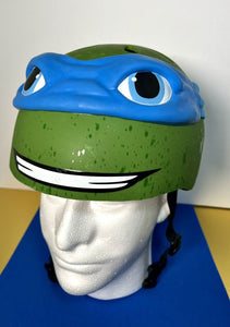 2016 Nickelodeon TMNT 3D Kids Bike Helmet - LEONARDO (Size: Small)