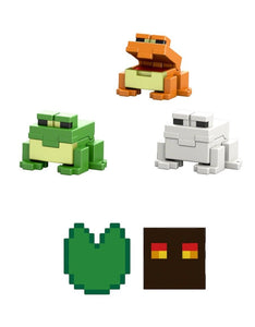 2024 Minecraft 15th Anniversary Build-a-Portal Figures: FROGS (w/ Magma Cube)