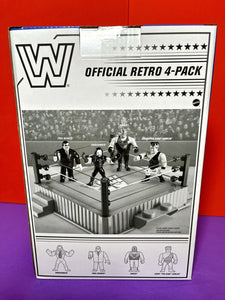 2023 Mattel Creations - WWE Retro 4-Pack Wave 3 Figure Set (EXCLUSIVE!)