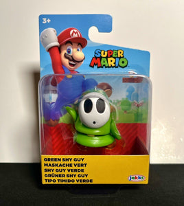 2024 JAKKS Pacific World of Nintendo 2.5" Action Figure: GREEN SHY GUY