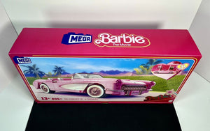 2023 MEGA Barbie The Movie - 1956 Pink Corvette Stingray Collector Building Set