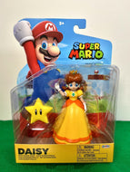 2024 JAKKS Pacific World of Nintendo Figure: PRINCESS DAISY (w/ Super Star)