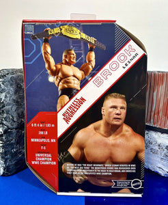 2023 WWE Ultimate Edition Ruthless Aggression Figure: BROCK LESNAR (2002)