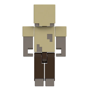 2024 Minecraft 15th Anniversary Action Figure: HUSK • ZOMBIE (w/ Iron Sword)