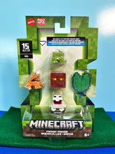 Load image into Gallery viewer, 2024 Minecraft 15th Anniversary Build-a-Portal Figures: FROGS (w/ Magma Cube)