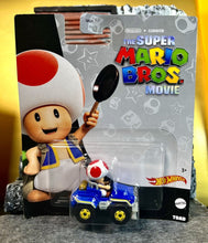 Load image into Gallery viewer, 2023 Hot Wheels The Super Mario Bros. Movie - TOAD Diecast Car