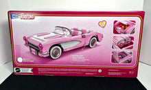 Load image into Gallery viewer, 2023 MEGA Barbie The Movie - 1956 Pink Corvette Stingray Collector Building Set