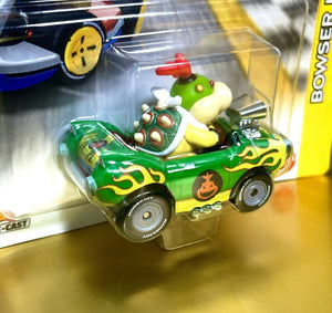 2022 Hot Wheels Mario Kart - BOWSER JR. (Flame Flyer) Diecast Car