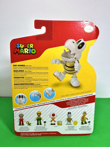 2023 JAKKS Pacific World of Nintendo Figure: DRY BONES (w/ Coin)