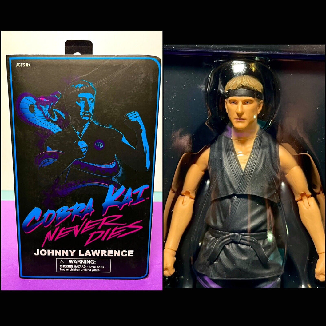 2022 Diamond Select - Cobra Kai - JOHNNY LAWRENCE VHS SDCC Exclusive Figure