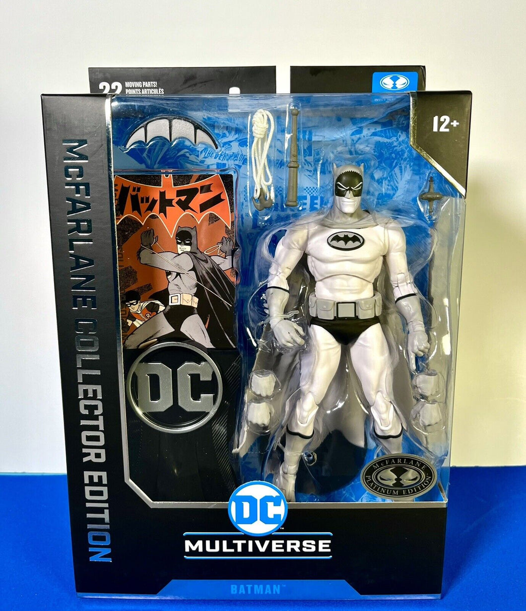 2024 McFarlane C.E. DC Multiverse - BAT-MANGA BATMAN (Platinum Variant!)