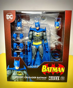 2024 Medicom Toy Mafex - Knight Crusade [Blue] Batman Action Figure (No. 166)