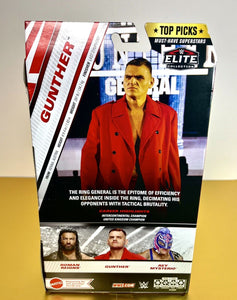 2024 WWE Elite Top Picks Wave 3 Action Figure: “THE RING GENERAL” GUNTHER