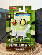 2024 Minecraft 15th Anniversary Action Figure: ARTIC FOX (w/ Totem of Undying)