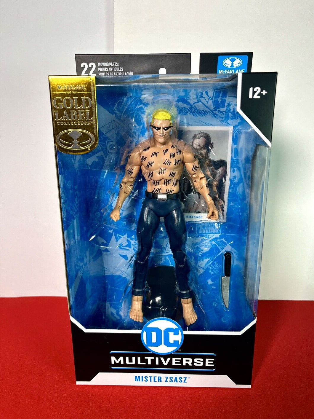 2024 McFarlane Gold Label - MISTER ZASZ Action Figure (Exclusive!)