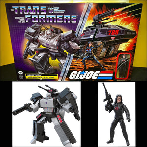 2022 Hasbro Transformers X G.I. Joe Collaborative Mash-Up MEGATRON H.I.S.S. Tank