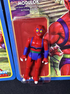 2019 Super7 Masters of the Universe ReAction Figures - MODULOK B & A, UNPUNCHED