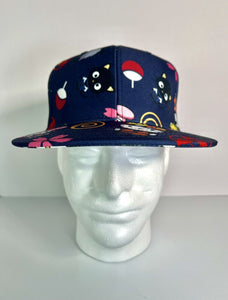 Bioworld Hello Kitty Sanrio x Naruto Limited Edition Snapback Hat OSFM