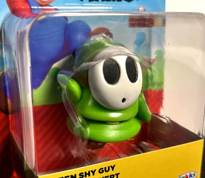 2024 JAKKS Pacific World of Nintendo 2.5" Action Figure: GREEN SHY GUY