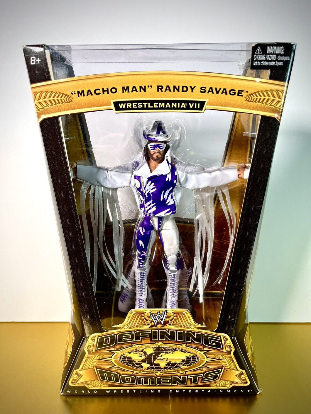 2010 WWE Defining Moments Figure - “MACHO KING” RANDY SAVAGE (Wrestlemania VII)