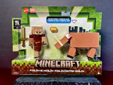 Load image into Gallery viewer, 2024 Minecraft 15th Anniversary Figure 2-Pack: PIGLIN VS. HOGLIN