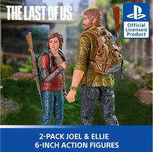 Load image into Gallery viewer, 2024 PlayStation The Last of Us - JOEL &amp; ELLIE 2-Pack 6in/15.2cm Figures