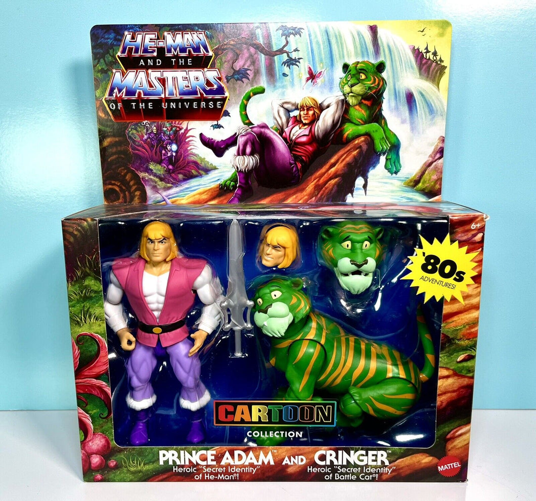 2024 Masters of the Universe Origins - Cartoon Collection - HE-MAN & CRINGER 2pk