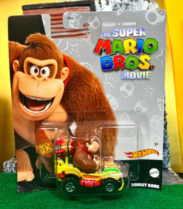 2023 Hot Wheels The Super Mario Bros. Movie - DONKEY KONG Diecast Car