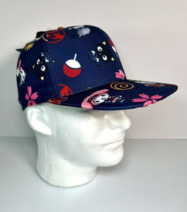 Bioworld Hello Kitty Sanrio x Naruto Limited Edition Snapback Hat OSFM