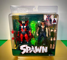 Load image into Gallery viewer, 2024 McFarlane Toys 30th Anniversary - TODD MCFARLANE &amp; SPAWN (1977) 2-Pack!