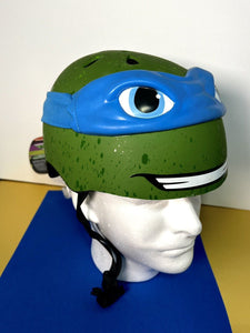 2016 Nickelodeon TMNT 3D Kids Bike Helmet - LEONARDO (Size: Small)