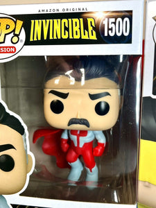 2024 Funko Pop! Television - OMNI-MAN (#1500) & INVINCIBLE (#1499) Bundle!