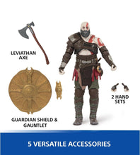 Load image into Gallery viewer, 2024 PlayStation God of War Ragnarök - KRATOS (Survival Gear) 6in/15.2cm Figure