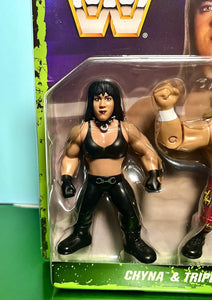 2023 WWE DX Retro 4-Pack Exclusive - CHYNA, TRIPLE H, BILLY GUNN, ROAD DOGG