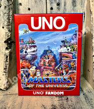 Load image into Gallery viewer, 2024 UNO Fandom - Masters of the Universe Card Game - Brand New - Exclusive!