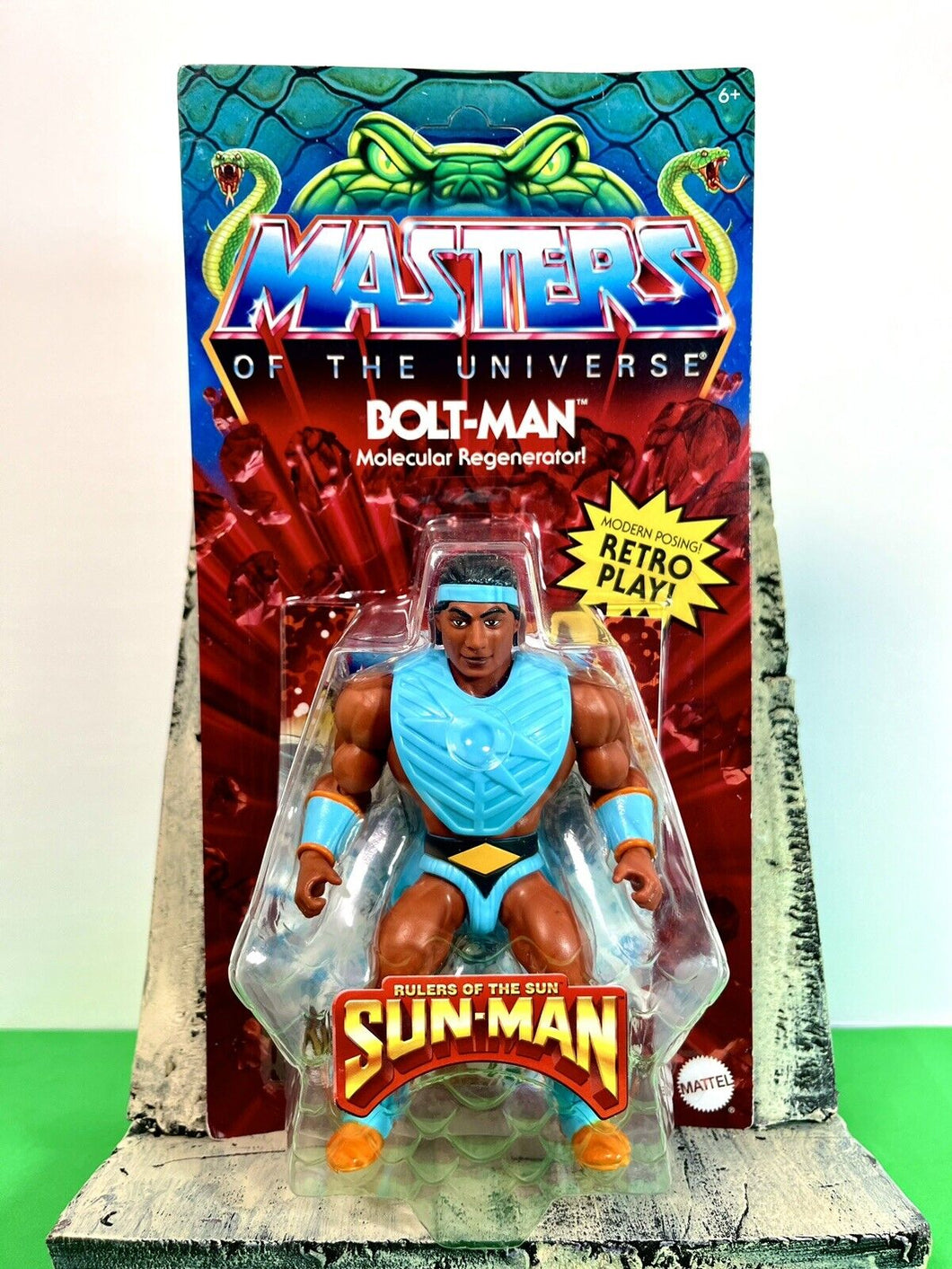 2023 Mattel Masters of the Universe Origins - Snake Men: BOLT-MAN